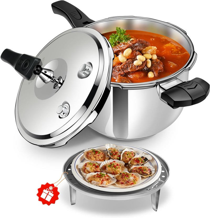 KAIVESEA Pressure Cooker Stainless Steel ollas de presión para cocinar stovetop small pressure cookers 3qt olla de presion rice cooker mini pressure cookers - Image 1